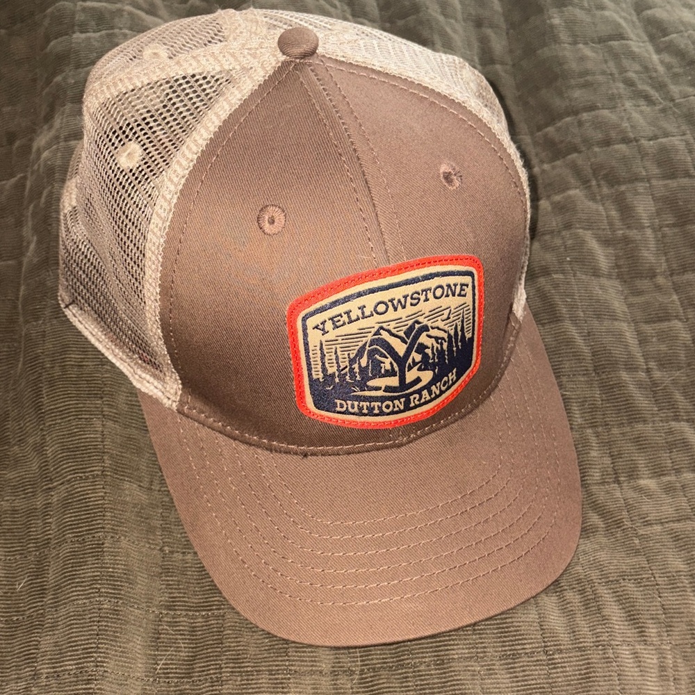 Brown Yellowstone Dutton Ranch Cap